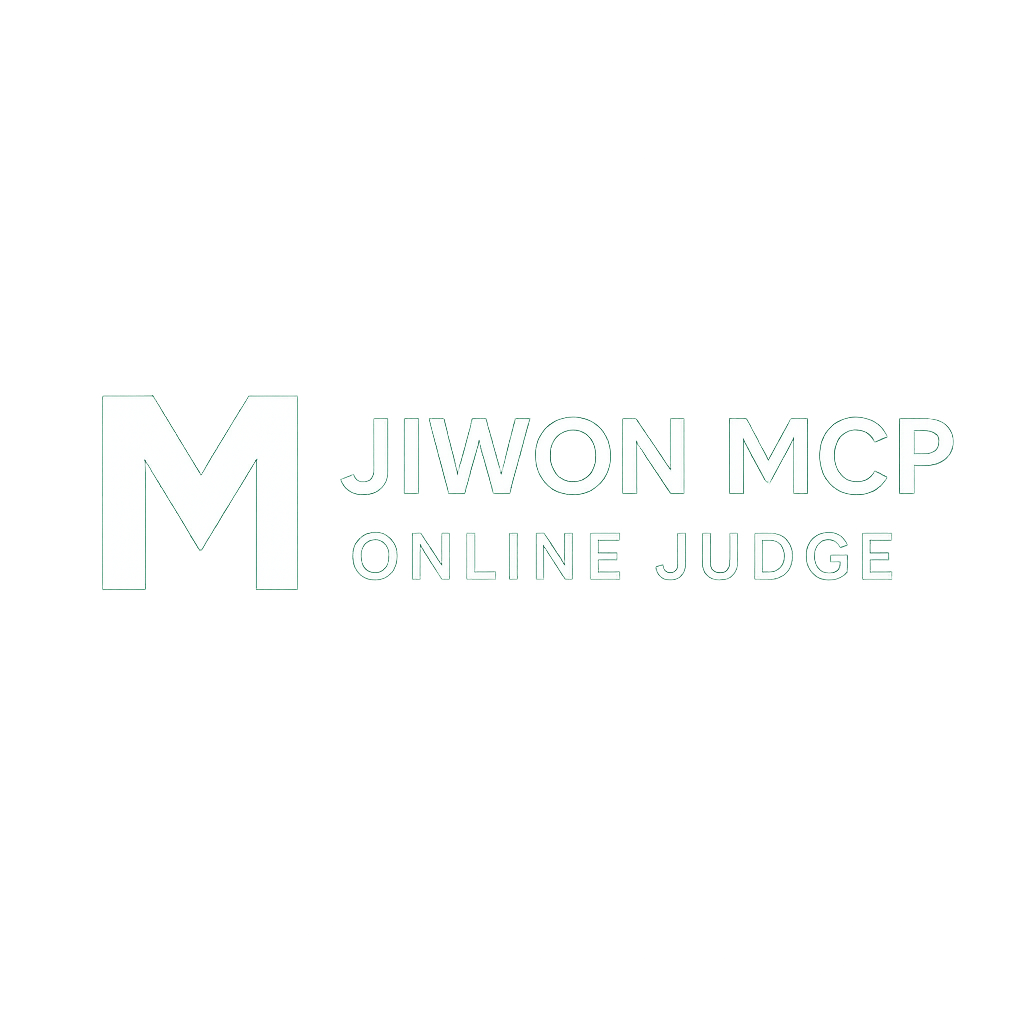 Jiwon MCP Online Judge